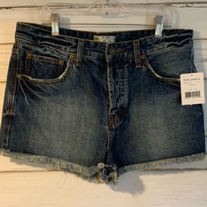 NWT Free People Jean Shorts